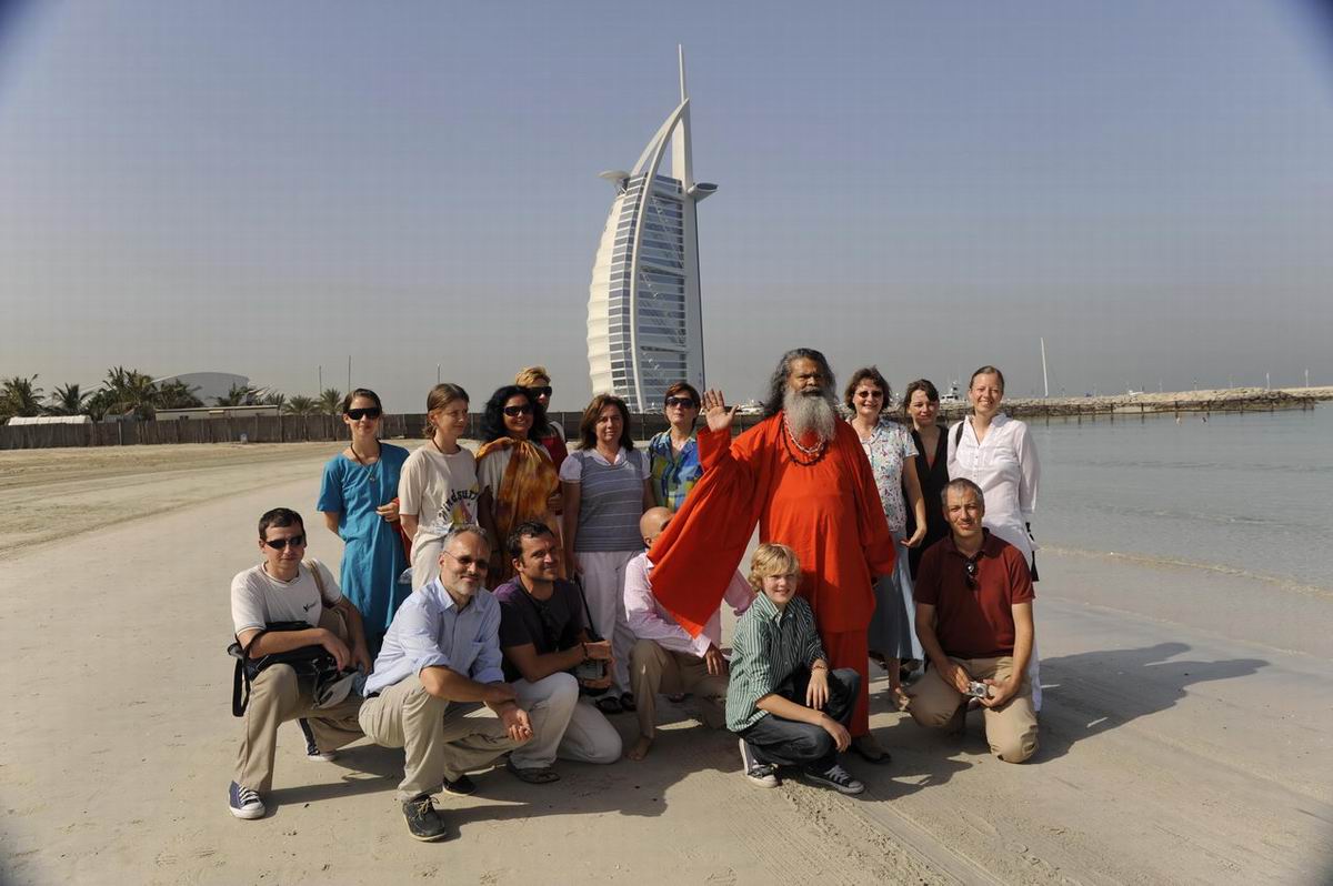 H.H. Swamiji's visit to Dubai