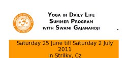 2011 Summer Program With Swami Gajanandji in Strilky