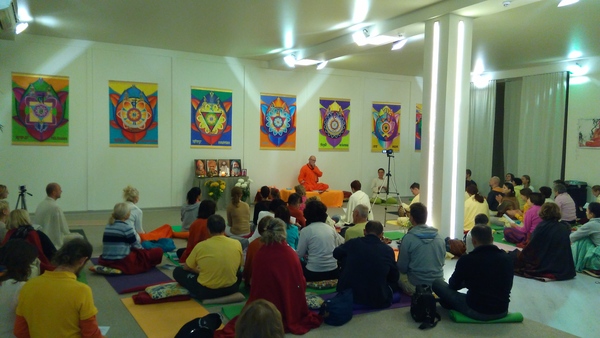 Seminar with Swami Vivekpuriji in Ukraine, November 2015