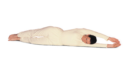 Stretching Lying on the Abdomen