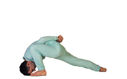 4 – 9 Shirangushthasana Seitliches Beugen zu den Zehen