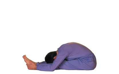 5 – 1 Paschimottanasana Forward Bend Stretching the Back