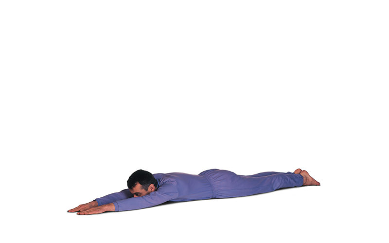 2. Shalabhasana (Locust Pose)